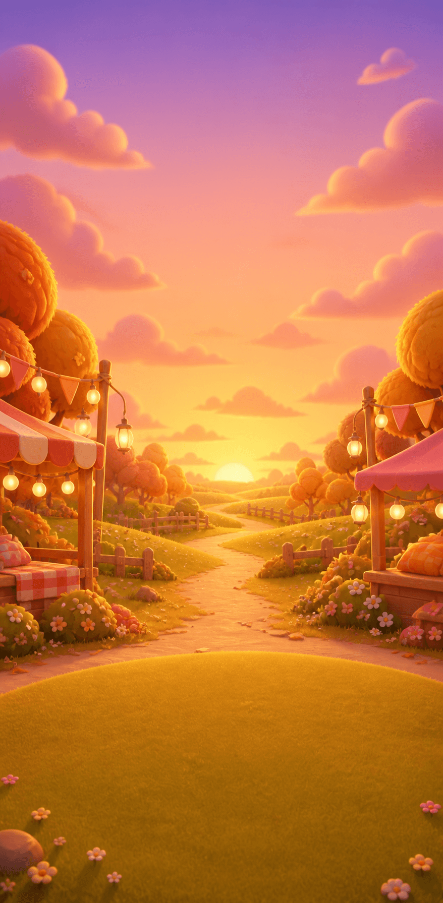 Sunset Picnic game world
